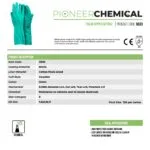 G033ChemicalNitrile-1 | Securadeal Pioneer Safety Chemical Nitrile Gloves Green G033 Premium Safety Ppe from Pioneer Safety