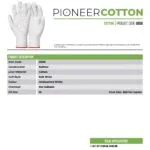 Pioneer Safety Cotton Machine Knit Gloves Large G050   Premium Safety Ppe from Pioneer Safety