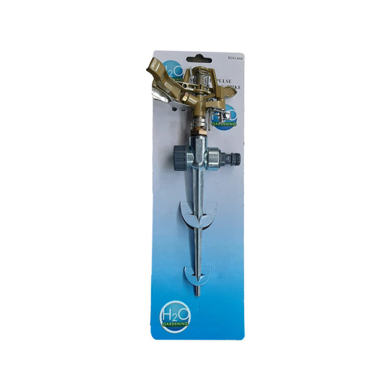 H20 Garden Sprinkler Impulse Heavy-Duty Metal Head On Spike Adjustable - Premium Garden Sprinkler from H20 - Just R 197! Shop now at Securadeal