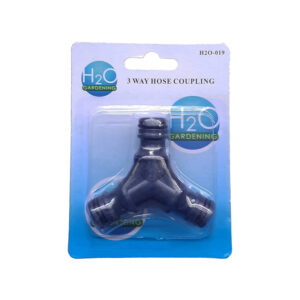 H20 Garden Hose Coupling 3 Way Split Water Flow - Premium Garden Hose from H20 - Just R 13! Shop now at Securadeal