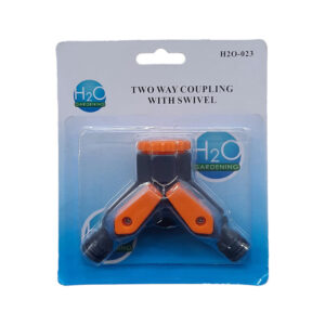 H20 Garden Tap Coupling 2 Way Split Water Flow Swivel - Premium Garden Hose from H20 - Just R 50! Shop now at Securadeal
