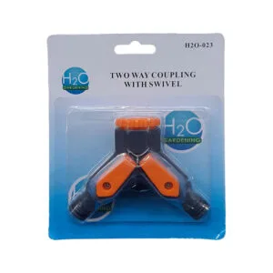 H20 Garden Tap Coupling 2 Way Split Water Flow Swivel - Premium Garden Hose from H20 - Just R 50! Shop now at Securadeal