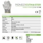 Pioneer Safety Cut Resistant Gloves Grey Pu Palm Level 3 Size 10 G136   Premium Safety Ppe from Pioneer Safety