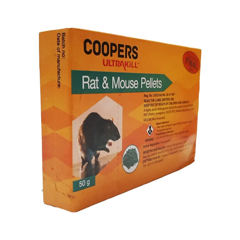 COOPERS Ultrakill Rat & Mouse Pellets 50g - Premium Rat Poison from Cooper's - Just R 37! Shop now at Securadeal