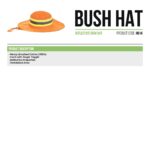 H014ReflBushHat_page-0001 | Securadeal Pioneer Safety Bush Hat High Visibilty with Reflective Tape Orange Premium Clothing from Pioneer Safety Just R 11039 Shop Now at Securadeal