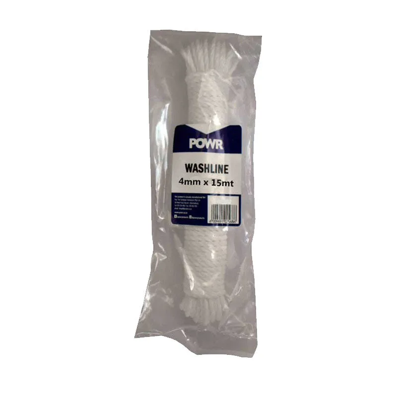 Powr Wash Line Nylon 4mm X 15m   Premium Rope  Twine from Powr