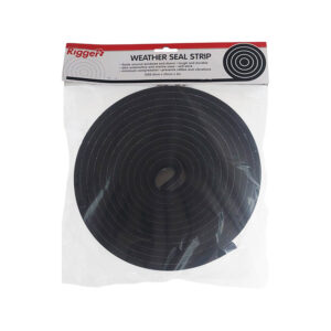 RIGGER Weather Seal Tape 8mm x 25mm x 5 MT Black Foam - Premium Tape from Iron Man - Just R 54! Shop now at Securadeal