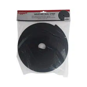 Weather Seal Tape 8mm x 20mm 5MT Black Foam - Premium Tape from Iron Man - Just R 34! Shop now at Securadeal