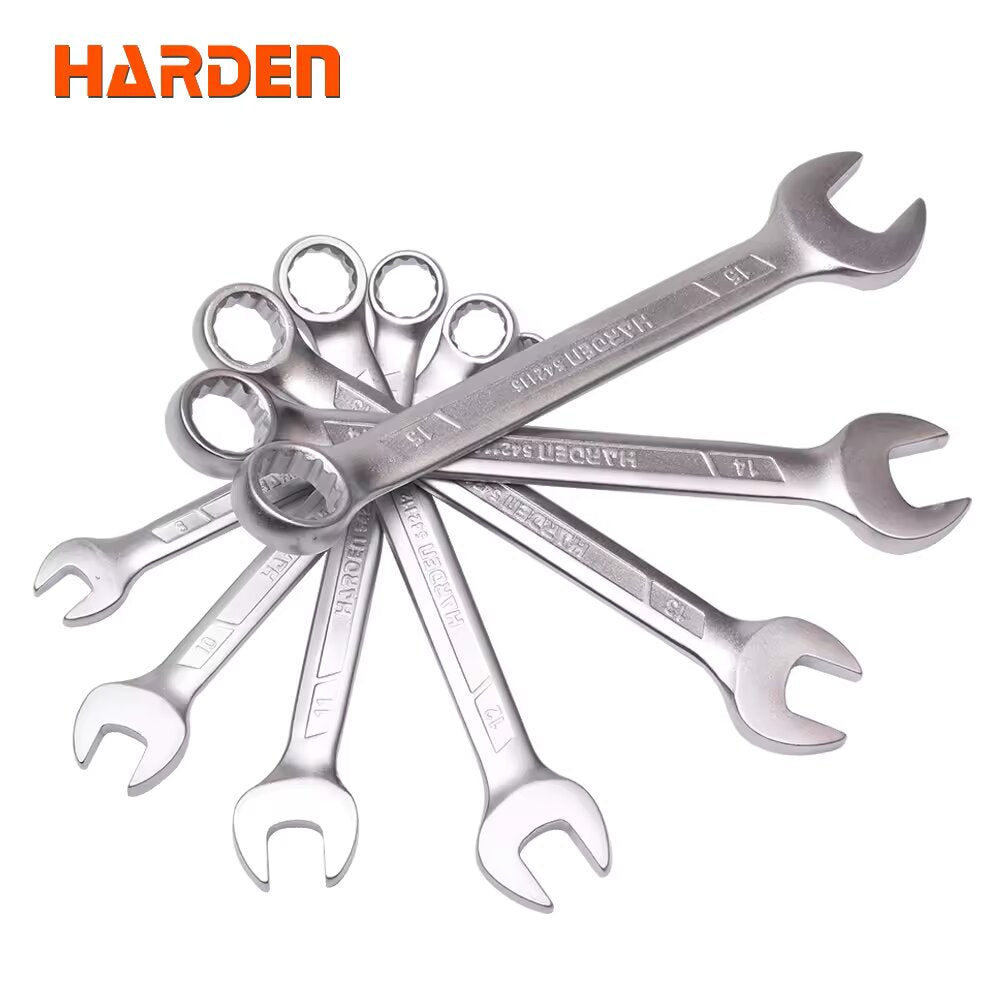 H7aeef1956a704c439c2a9a04b184b8e3g | Securadeal HARDEN 12 Piece Combination Spanner Set 6mm - 22mm - Premium Spanner from HARDEN - Just R 733! Shop now at Securadeal