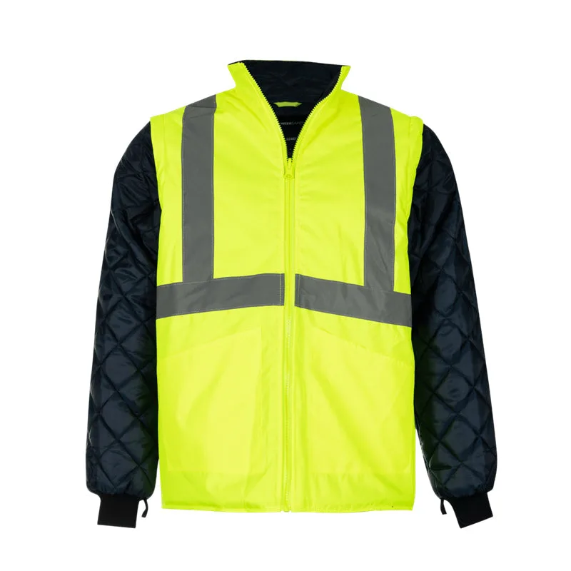 Pioneer Safety Jacket Parka 5 in 1 Limenavy   Premium Safety Ppe from Pioneer Safety