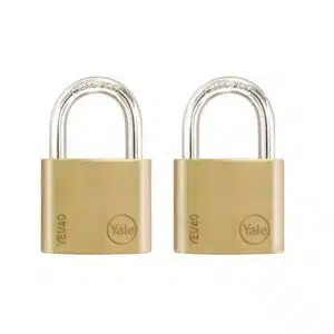 YALE Padlock Solid Brass 40mm Duo Pack - Premium Hardware from Yale - Just R 237! Shop now at Securadeal