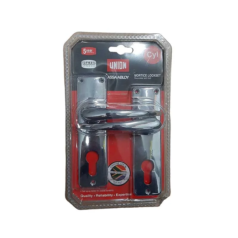 L10660 | Securadeal Union Lockset Cylinder Profile Gower Chrome 2 X 28sn Premium Hardware from Union Just R 524 Shop Now at Securadeal