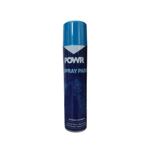 POWR Spray Paint STD 300ml Tin Blue Electric - Premium Spray Paint from POWR - Just R 53! Shop now at Securadeal