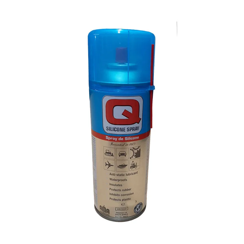 O10030 | Securadeal Q8 Lubricant Silicone Aerosol Spray 400g Premium Lubricant from Q8 Just R 132 Shop Now at Securadeal