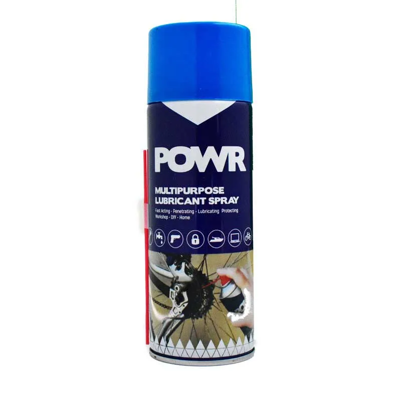 Powr Lubricant Multi Purpose Spray 400ml   Premium Oils  Lubricants from Powr