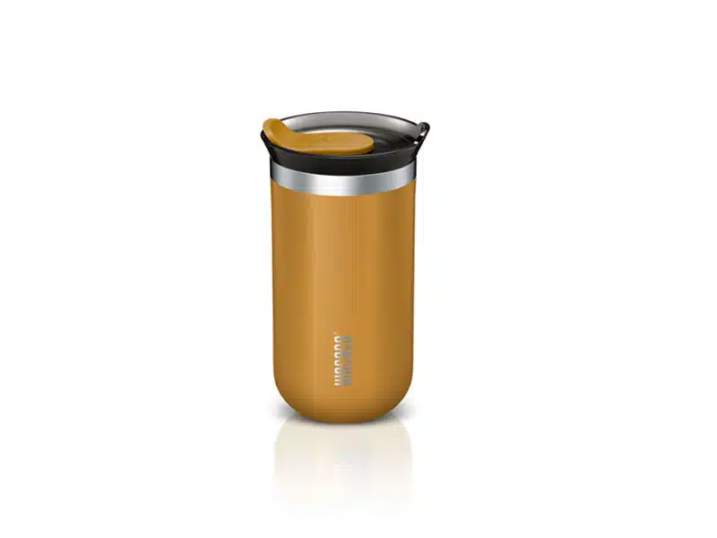 Wacaco Vacuum Insulated Travel Mug Yellow   Premium Coffee Machines  Accessories from Wacaco