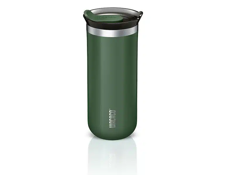 Wacaco Vacuum Insulated Travel Mug Green   Premium Coffee Machines  Accessories from Wacaco