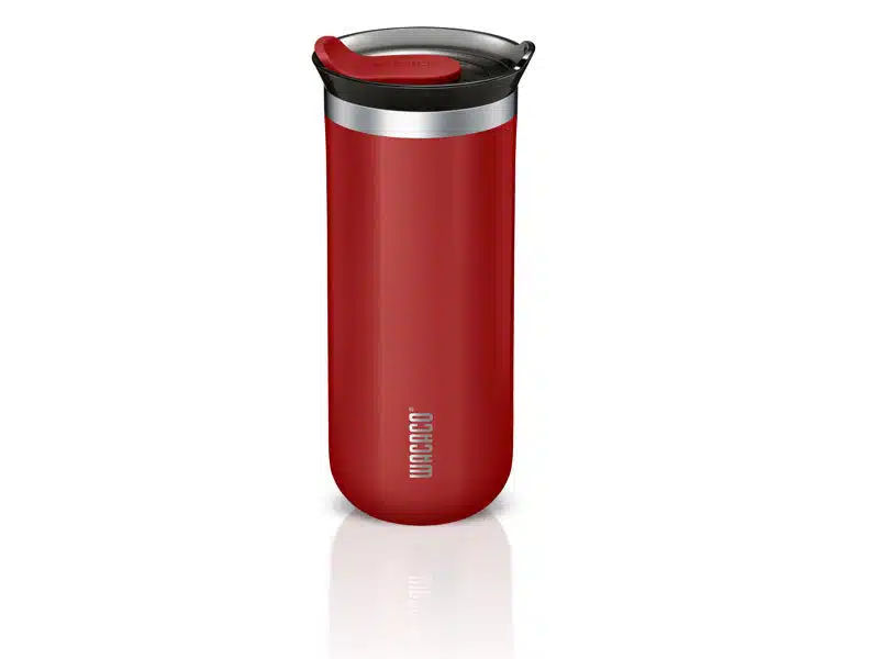 Wacaco Vacuum Insulated Travel Mug Red   Premium Coffee Machines  Accessories from Wacaco