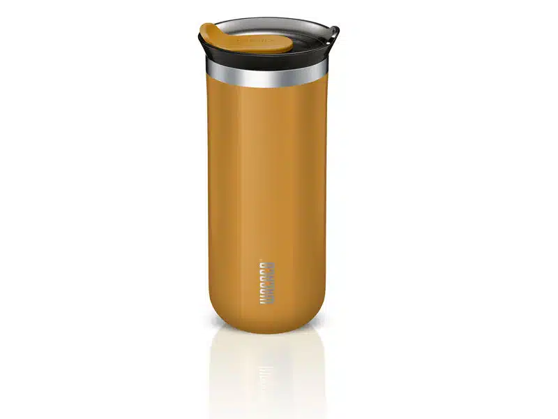 Wacaco Vacuum Insulated Travel Mug Yellow   Premium Coffee Machines  Accessories from Wacaco