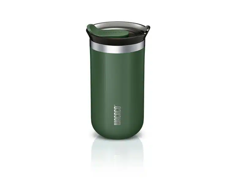 Wacaco Vacuum Insulated Travel Mug Green   Premium Coffee Machines  Accessories from Wacaco