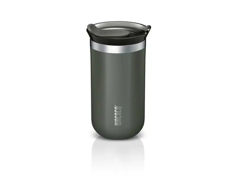Wacaco Vacuum Insulated Travel Mug Grey   Premium Coffee Machines  Accessories from Wacaco