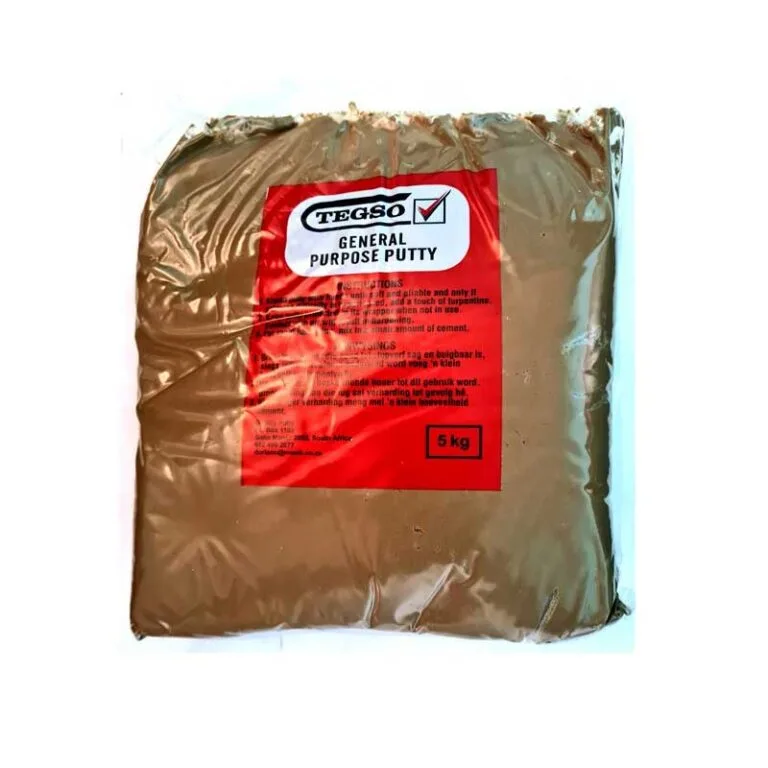TEGSO Window Putty 5 kg - Premium putty from TEGSO - Just R 77.54! Shop now at Securadeal