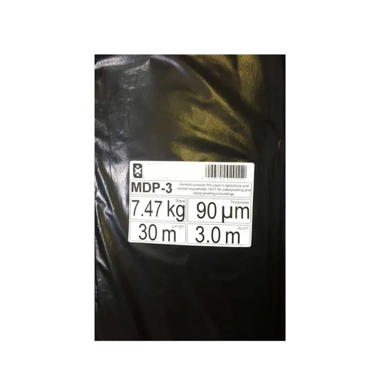 PXD Plastics PVC Sheet Black [Non Sabs] 3m x 30m x 90um - Premium Hardware from PXD Plastics - Just R 339! Shop now at Securadeal