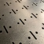 PegboardGalvanizedCloseup_2d80fe70-88e2-4563-b80a-c9a5a27db2e6-2 | Securadeal Clip fit Pre Galvanized Pegboard 900mm X 400mm Premium Hardware from Clip fit Just R 595 Shop Now at Securadeal