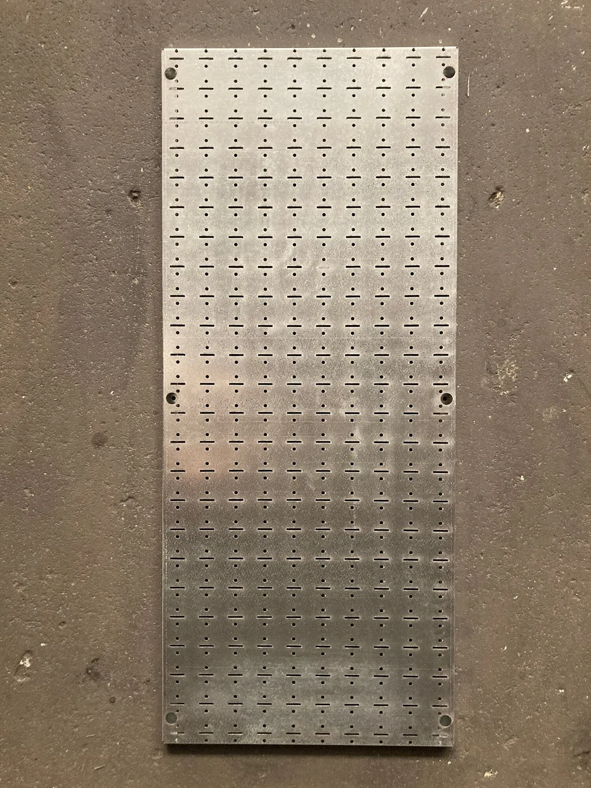 Clip fit Pre Galvanized Pegboard 900mm X 400mm   Premium Storage  Workshop from Clip fit