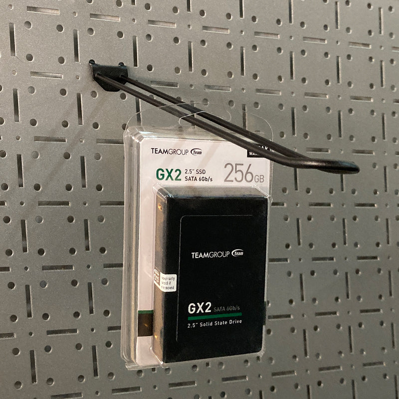 PegboardRetailHook1 | Securadeal CLIP-FIT Pegboard Galvanized Retail Hooks ( Pack of 10 ) - Premium Hardware from CLIP-FIT - Just R 196! Shop now at Securadeal