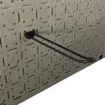 PegboardRetailHook2 | Securadeal Clip fit Pegboard Galvanized Retail Hooks Pack of 10 Premium Storage Workshop from Clip fit