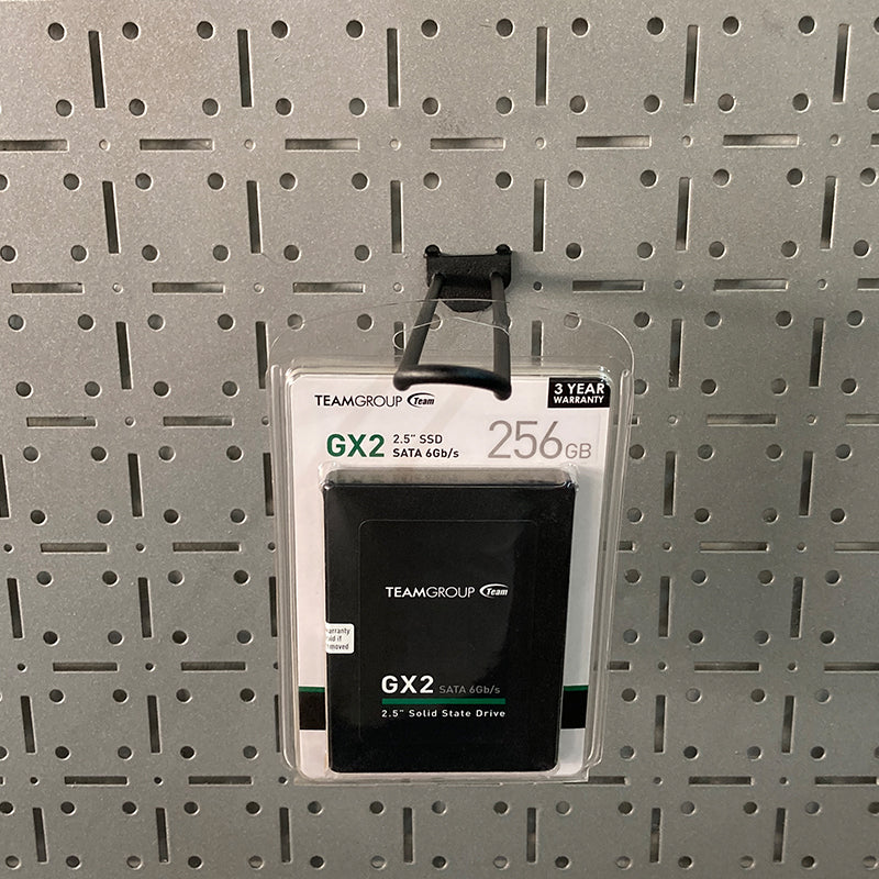 PegboardRetailHook5 | Securadeal CLIP-FIT Pegboard Galvanized Retail Hooks ( Pack of 10 ) - Premium Hardware from CLIP-FIT - Just R 196! Shop now at Securadeal