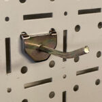 PegboardStandardHookMetal3-1 | Securadeal Clip fit Pegboard Galvanized Standard Hooks Pack of 10 Premium Hardware from Clip fit Just R 112 Shop Now at Securadeal