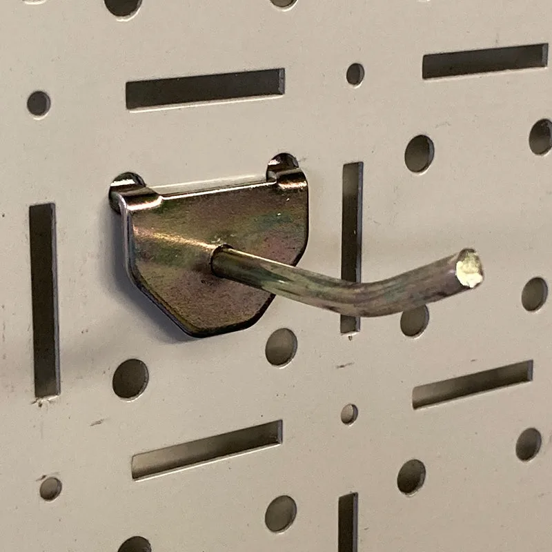 Clip fit Pegboard Galvanized Standard Hooks  Pack of 10    Premium Storage  Workshop from Clip fit