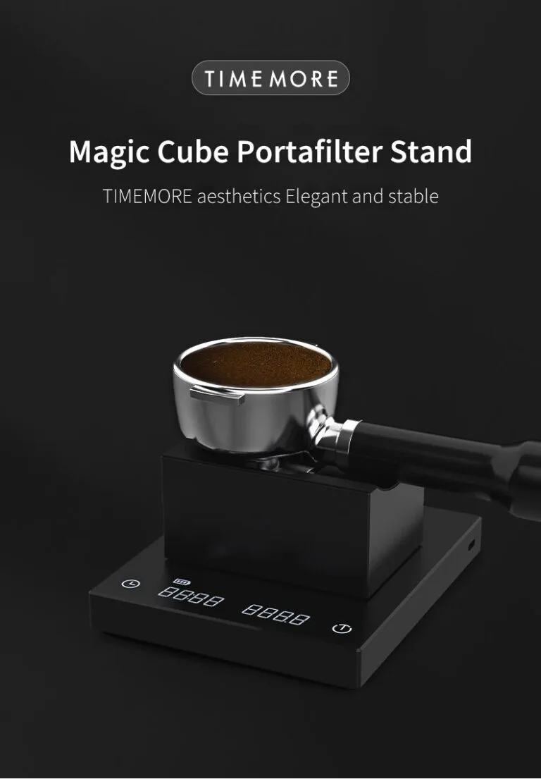 TIMEMORE Cube Portafilter Stand - Premium Coffee Machine & Filters from Timemore - Just R 500! Shop now at Securadeal
