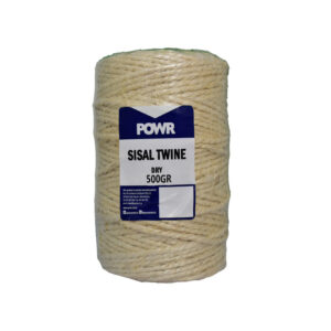 POWR Sisal Twine Single Ply 500g - Premium Cords and ropes from POWR - Just R 84! Shop now at Securadeal