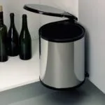 Roco Door Bin Stainless Steel 15 Litre   Premium Handles from Roco