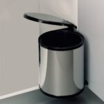 R6274_8e086a35-4149-4840-937d-6a401442aa0d | Securadeal Roco Door Bin Stainless Steel 15 Litre Premium Handles from Roco