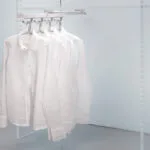 Roco 4 Support Wardrobe Hanger Rack with Aluminium Finish 530mm X 100mm X 100mm   Premium Hanging Racks from Roco