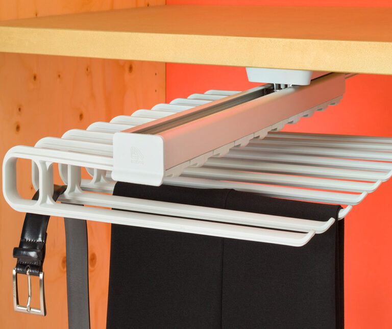 ROCO Trouser Rack With Center Fix Aluminium Finish - Premium Hardware from ROCO - Just R 3150! Shop now at Securadeal