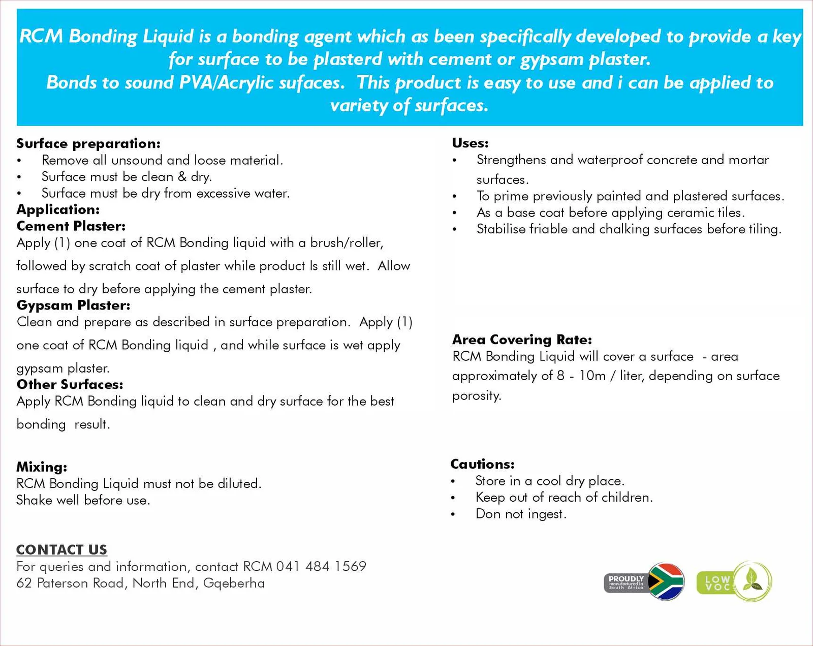 Rcm Bonding Liquid   Premium Waterproofing  Coatings from Rubber Coating Manufacturing