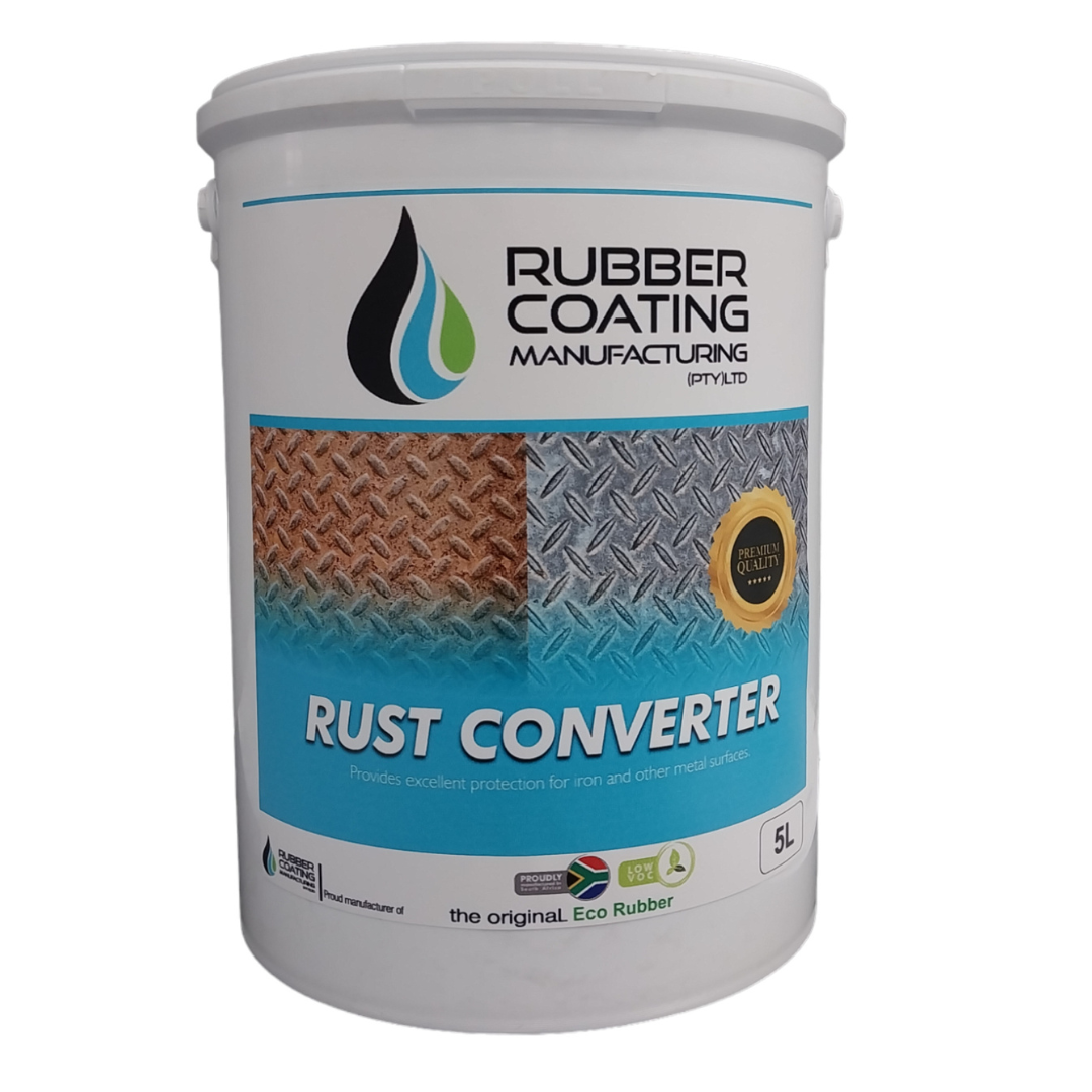 RCMRustConverter5L | Securadeal RCM Rust Converter Primer - Premium Hardware from Rubber Coating Manufacturing - Just R 180! Shop now at Securadeal