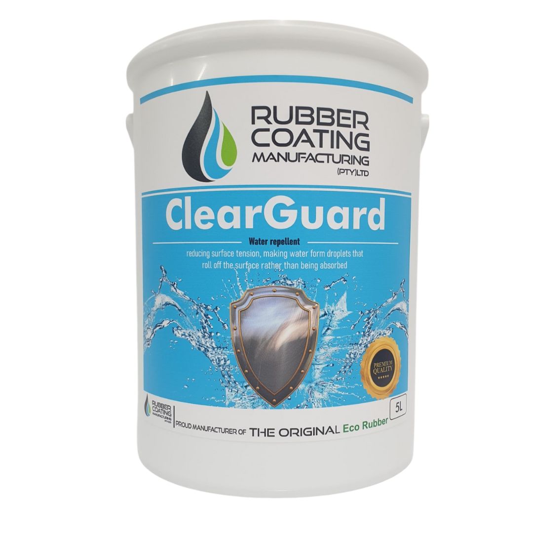 RCM_Clear_Guard_5L | Securadeal RCM Clear Guard Water Repellent Waterproofing Solution - Premium Hardware from Rubber Coating Manufacturing - Just R 550! Shop now at Securadeal