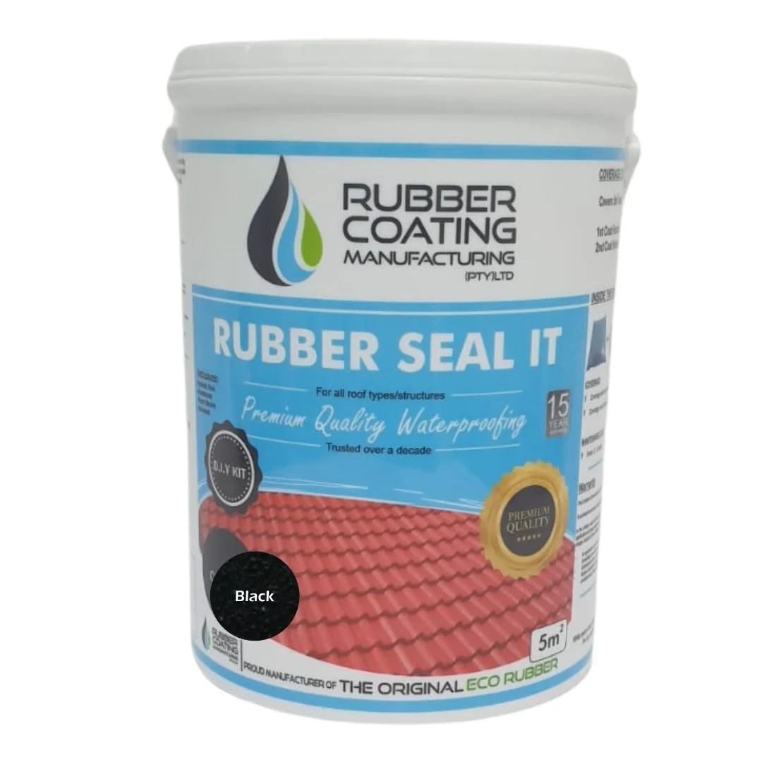 RCM_Rubber_Seal_5m2_DIY_Kit_Black | Securadeal Rcm Rubber Seal It Waterproof Coating Diy Kit 5m2 Premium Hardware from Rubber Coating Manufacturing Just R 600 Shop Now at Securadeal