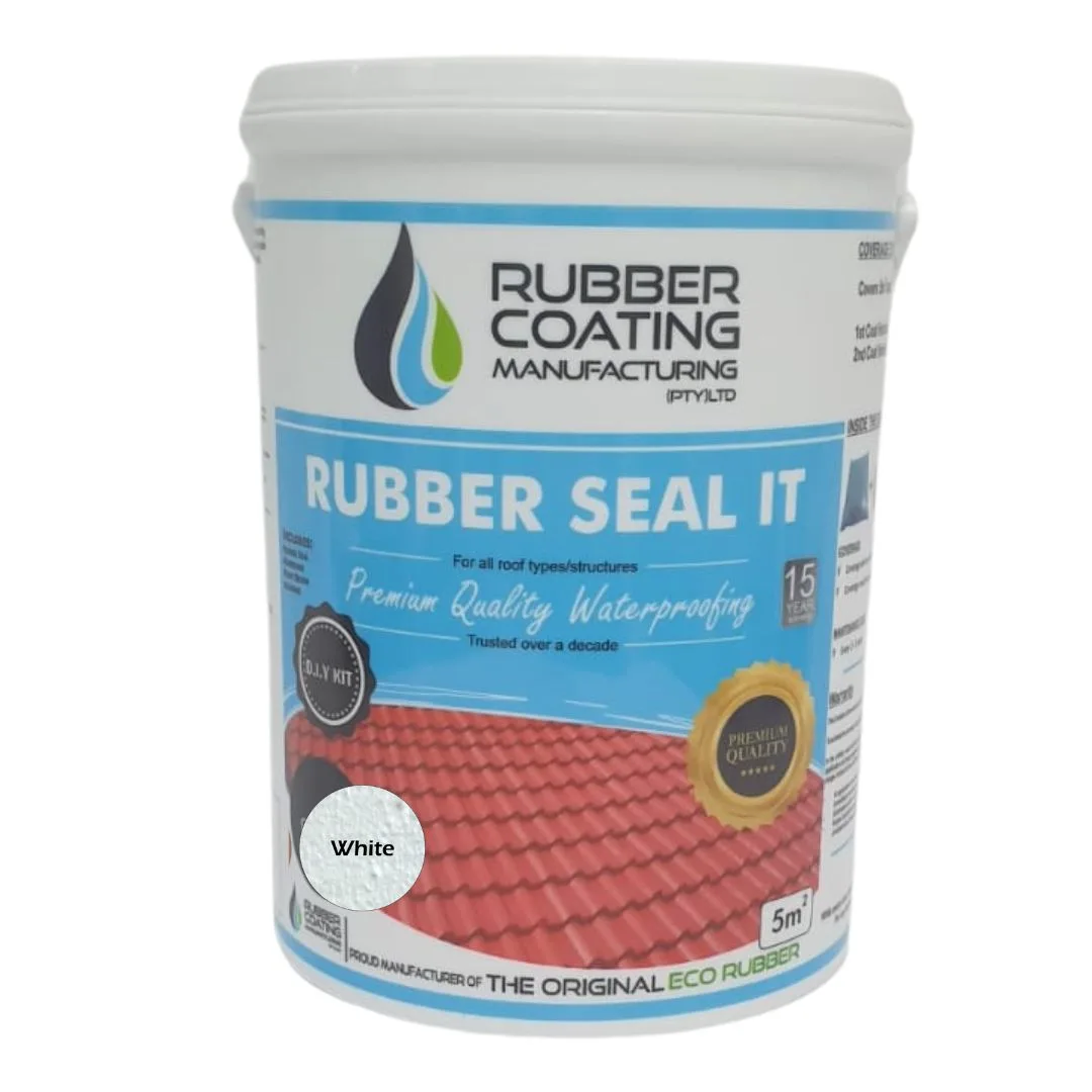 RCM_Rubber_Seal_5m2_DIY_Kit_White | Securadeal Rcm Rubber Seal It Waterproof Coating Diy Kit 5m2 Premium Hardware from Rubber Coating Manufacturing Just R 600 Shop Now at Securadeal