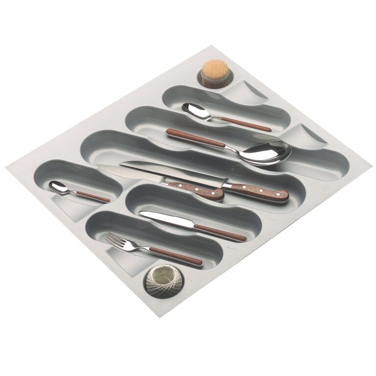 ROCO Cutlery Tray Metallic Grey 600mm Unit - Premium Hardware from ROCO - Just R 332! Shop now at Securadeal