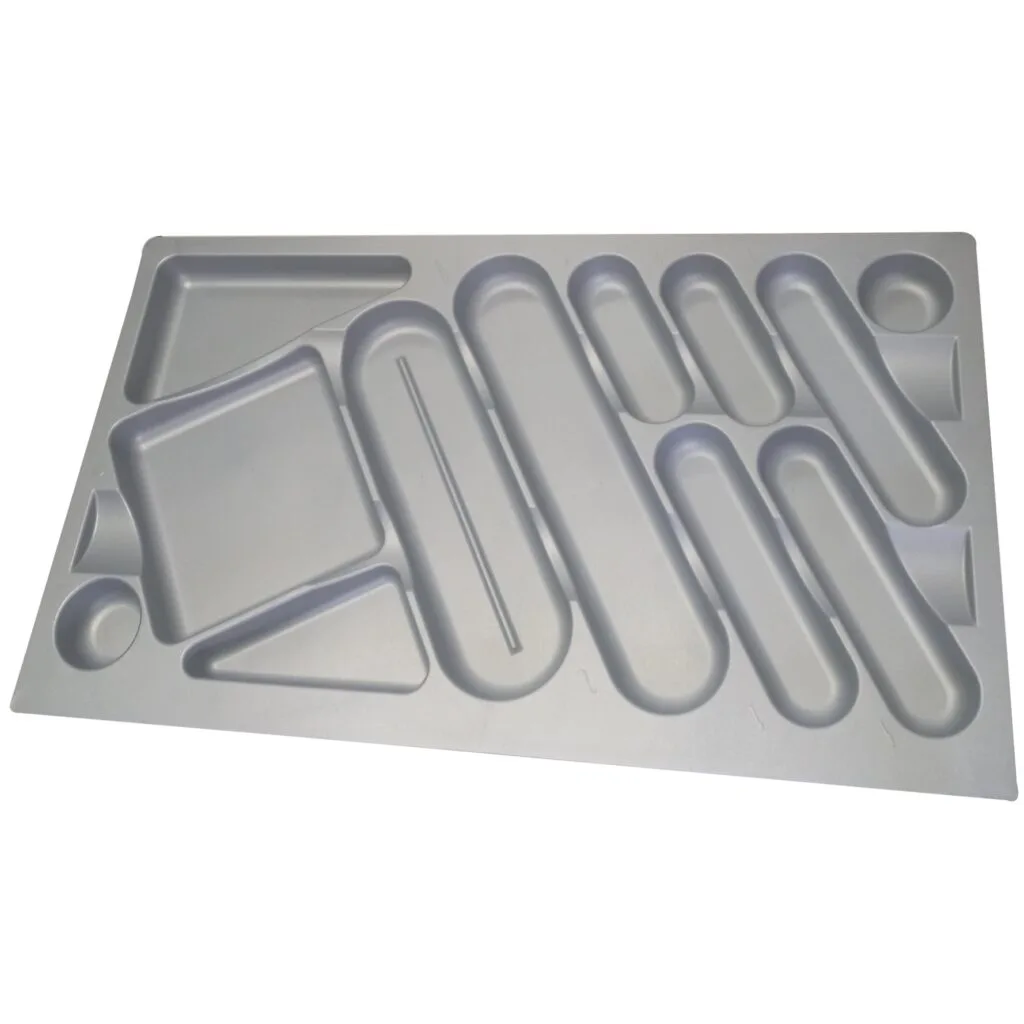 RCUT742 | Securadeal Roco Cutlery Tray Metallic Grey 900mm Unit Premium Home Accessories from Roco
