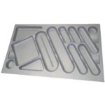 RCUT742 | Securadeal Roco Cutlery Tray Metallic Grey 900mm Unit Premium Home Accessories from Roco