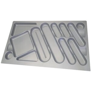 ROCO Cutlery Tray Metallic Grey 900mm Unit - Premium Hardware from ROCO - Just R 767! Shop now at Securadeal
