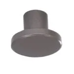 Roco Flat Button Drawer Knob Dark Grey 30mm   Premium Drawer Knobs from Roco
